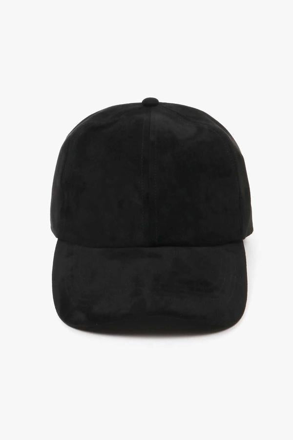 Suede Fall Winter Baseball Cap