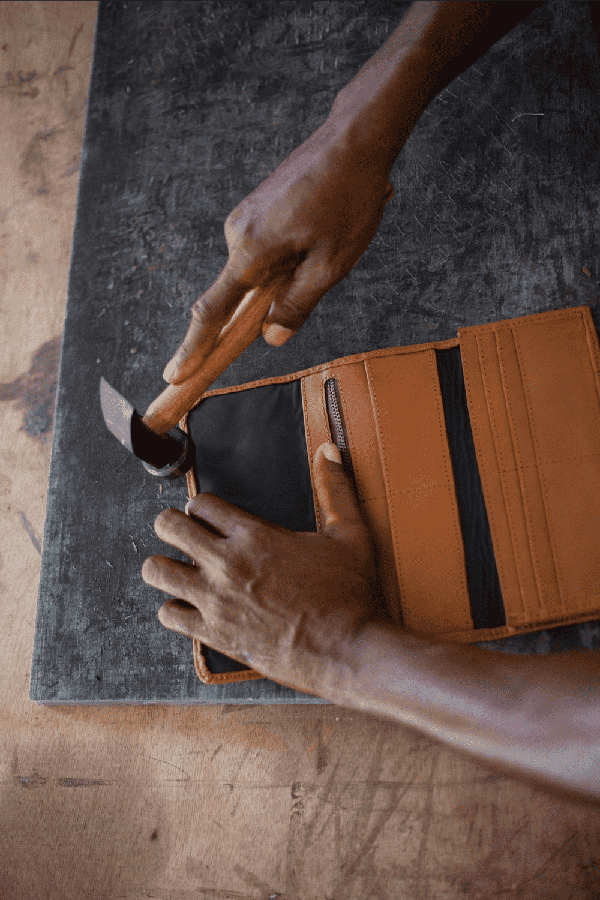 Woven Wristlet Wallet
