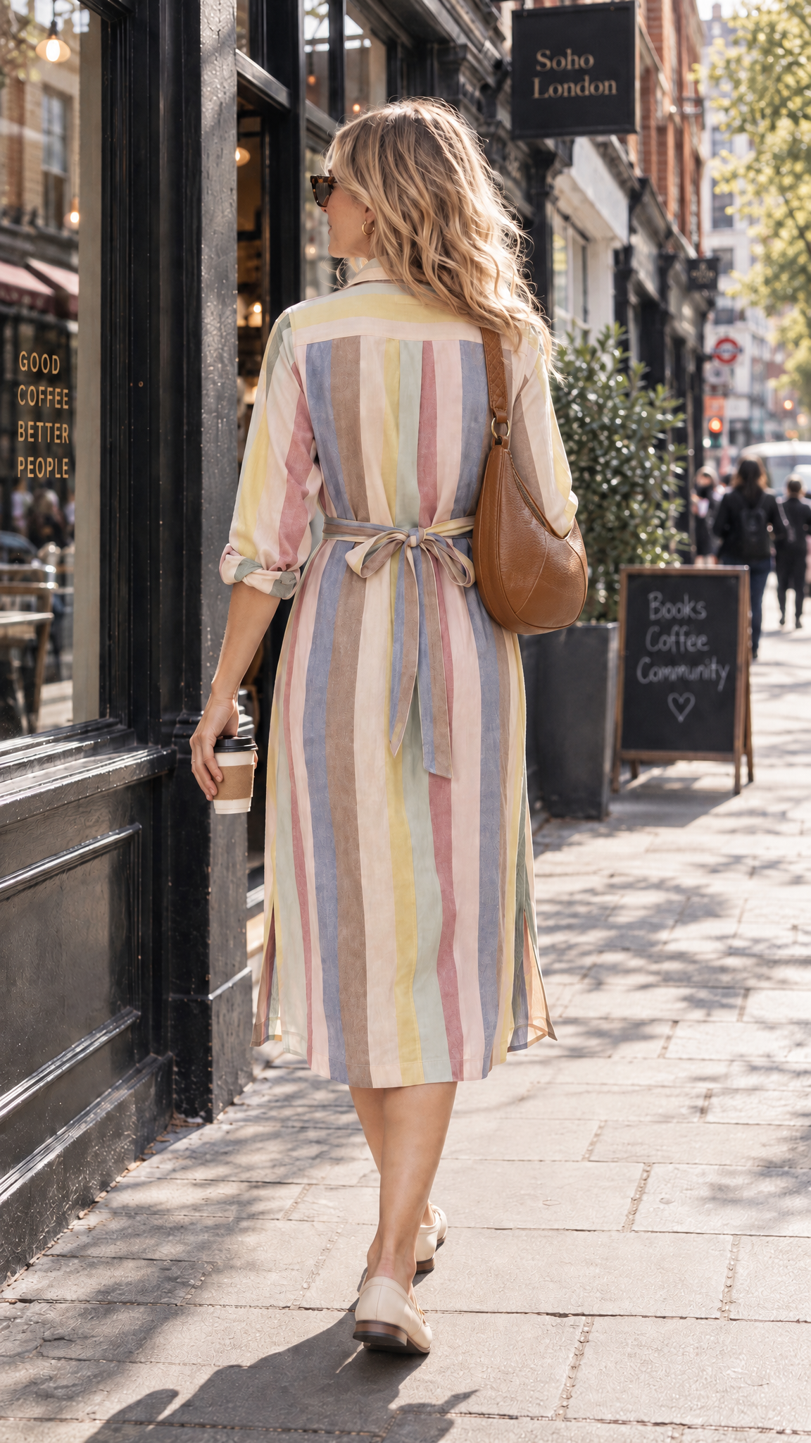 Sutton Shirtdress Vintage Rainbow by Mata Traders Dresses sutton-shirtdress-vintage-rainbow